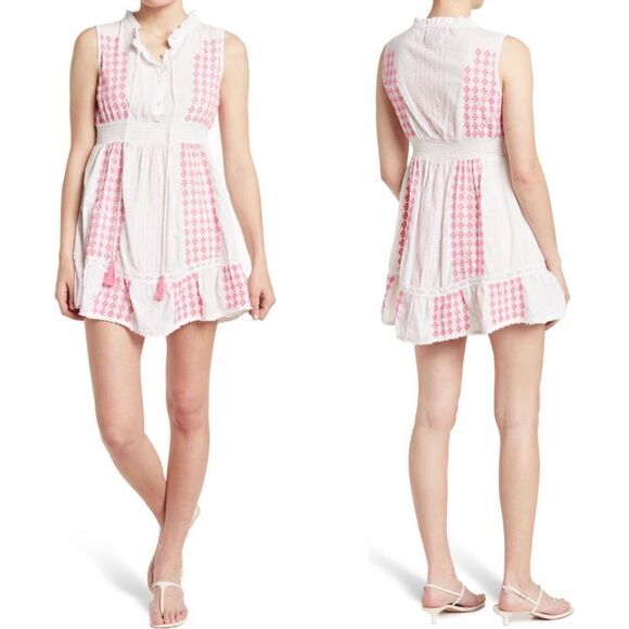 Area Stars Dresses & Skirts - Area Stars Tina Sleveless Tie Patterned Dress NWT M